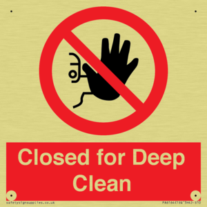 Closed for Deep Clean